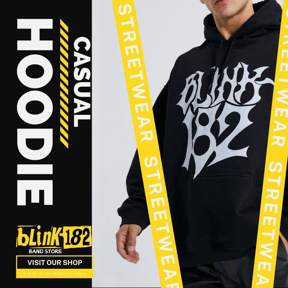 Blink 182 Band Hoodie
