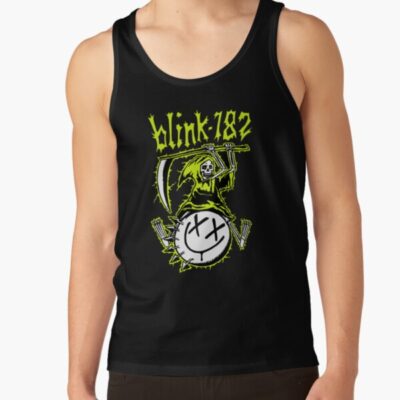 Devil With Sickle Tank Top Official Blink 182 Band Merch