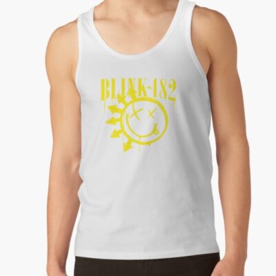Smiley And Arrow Tank Top Official Blink 182 Band Merch