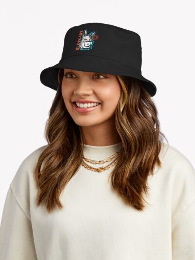 The Donkey Smile Bucket Hat Official Blink 182 Band Merch