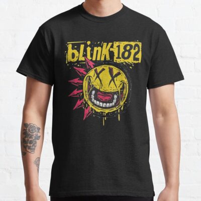 Workaholics Blink 182 Shirt, Blink 182 T Shirt, Blink 182 Tee, Vintage Blink 182 Shirt, Blink 182 Band Tee, Blink 182 Rock Shirt, Vintage Style Shirt Classic T-Shirt T-Shirt Official Blink 182 Band Merch