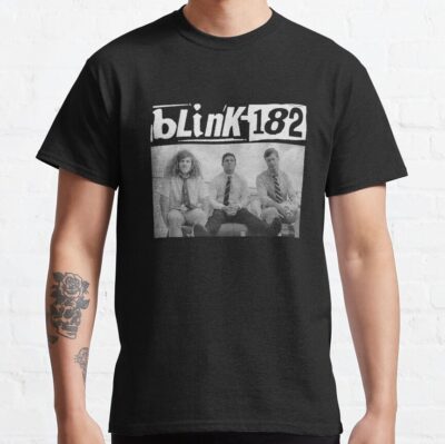 Retro, H, Workaholics Blink 182 Shirt, Blink 182 T Shirt, Blink 182 Tee, Vintage Blink 182 Shirt, Blink 182 Band Tee, Blink 182 Rock Shirt, Vintage Style Shirt Classic T-Shirt T-Shirt Official Blink 182 Band Merch