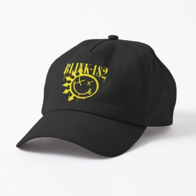 Smiley And Arrow Cap Official Blink 182 Band Merch