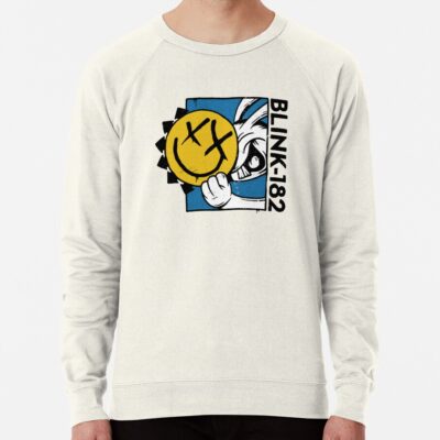Bunny Smiley Mask Sweatshirt Official Blink 182 Band Merch