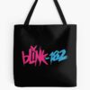 The Eyes Blink Record 182 Times Tote Bag Official Blink 182 Band Merch
