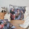  Throw Pillow Official Blink 182 Band Merch