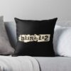 The Eyes Blink Some 182 Times Throw Pillow Official Blink 182 Band Merch