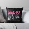 Throw Pillow Official Blink 182 Band Merch