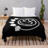 Blink Eyes 182 Times Throw Blanket Official Blink 182 Band Merch