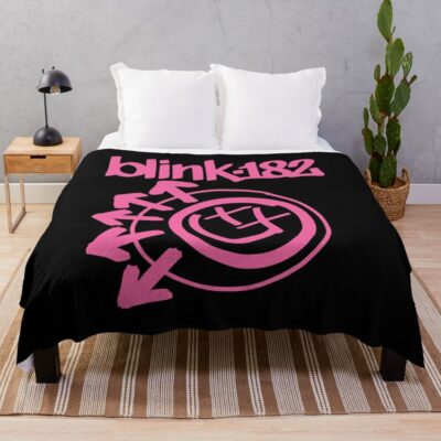 One More Time Of The State-182 Take Off Your Pants And Jacket California Throw Blanket Official Blink 182 Band Merch