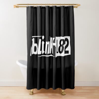 Vintage Classic ''Blink182, Blink 182, Shower Curtain Official Blink 182 Band Merch