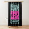  Shower Curtain Official Blink 182 Band Merch