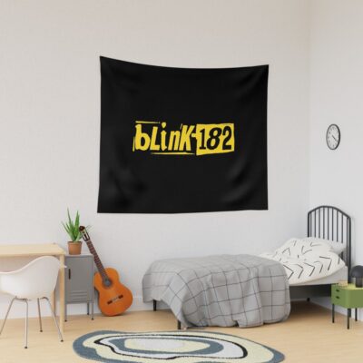 182 Eyes The Blink Tapestry Official Blink 182 Band Merch