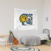 Bunny Smiley Mask Tapestry Official Blink 182 Band Merch