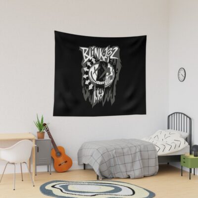 Bw Smiley Tapestry Official Blink 182 Band Merch