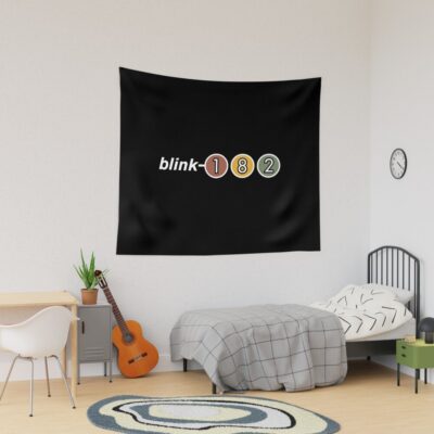 182 Eyes That Blink Tapestry Official Blink 182 Band Merch