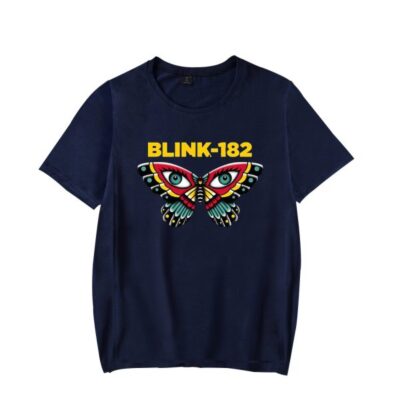 Blink 182 Butterfly Band Logo T Shirt 600x600 1 - Blink 182 Band Store
