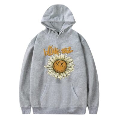Blink 182 Sunflower Face Logo Hoodie 600x600 1 - Blink 182 Band Store