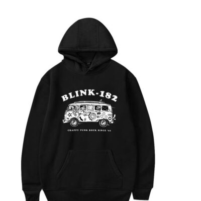 Crappy Punk Rock Van Hoodie 600x600 1 - Blink 182 Band Store